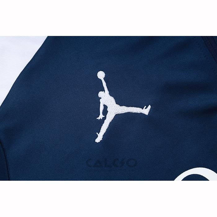 Tuta da Track di Felpa Paris Saint-Germain Bambino 2025-2026 Blu Bianco